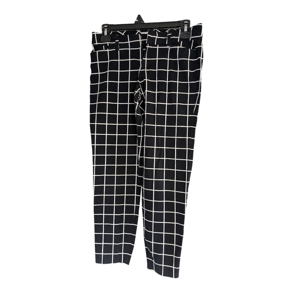 Old Navy Pixie Black and White Patterned Pants. Size M. - Picture 1 of 6